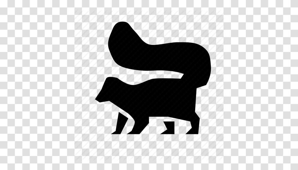 Animal Cute Nature Skunk Stink Icon, Piano, Leisure Activities, Musical Instrument, Silhouette Transparent Png