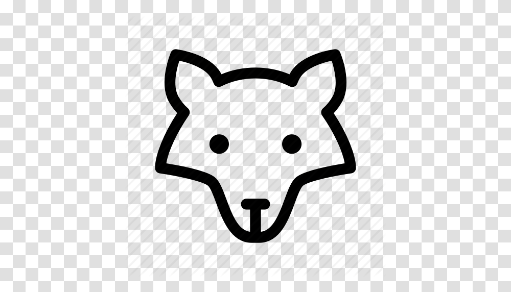 Animal Dog Fox Wolf Wolf Face Icon, Cushion, Piggy Bank, Pillow Transparent Png