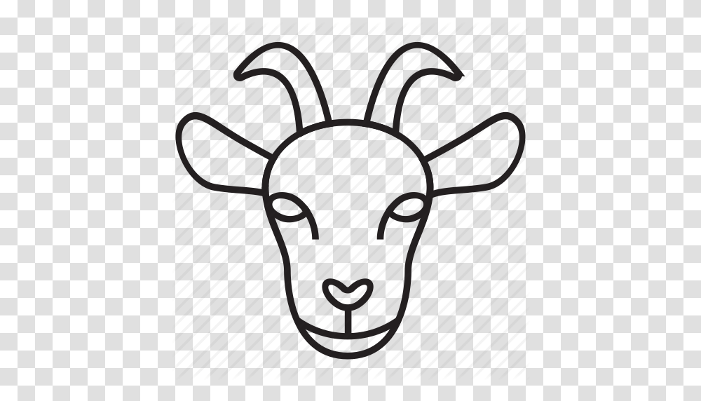 Animal Donkey Face Goat Head Nanny Stupid Icon, Label, Logo Transparent Png