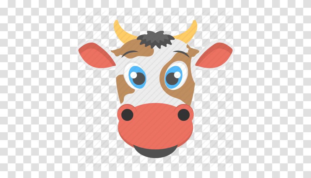 Animal Face Brown Cow Brown Cow Face Cow Face Mammal Icon, Cattle, Dairy Cow, Snout Transparent Png