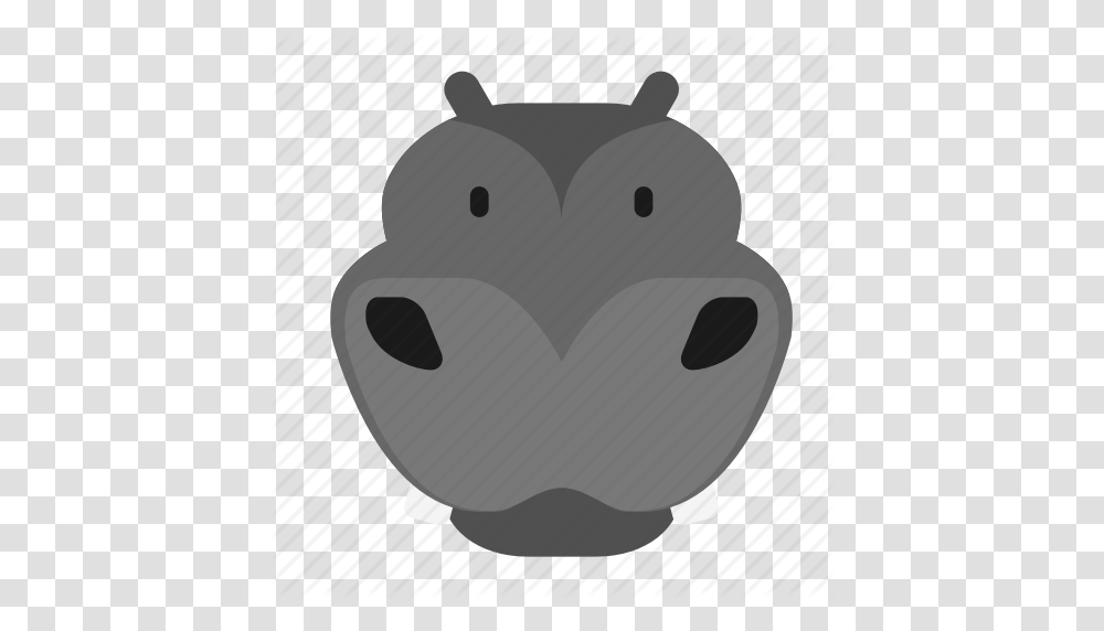Animal Fat Hippo Water Icon, Plant, Food, Stencil Transparent Png