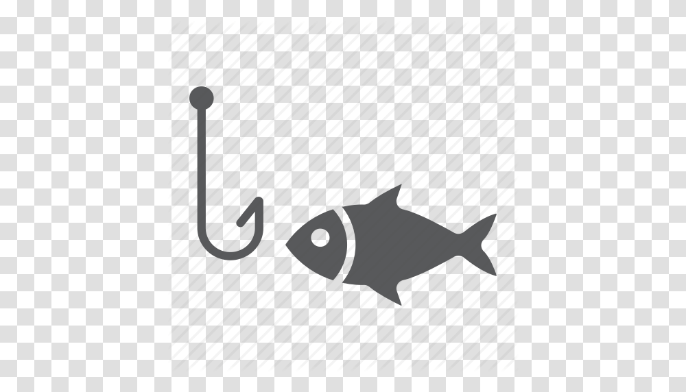 Animal Fish Fishing Hook River Sea Underwater Icon, Tuna, Sea Life, Coho, Bonito Transparent Png