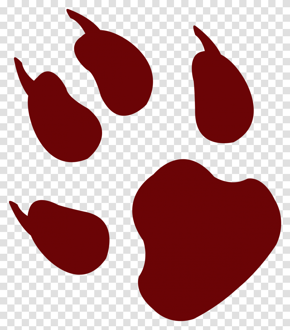 Animal Footprint Image Animal Footprint, Plant, Heart, Pear, Fruit Transparent Png