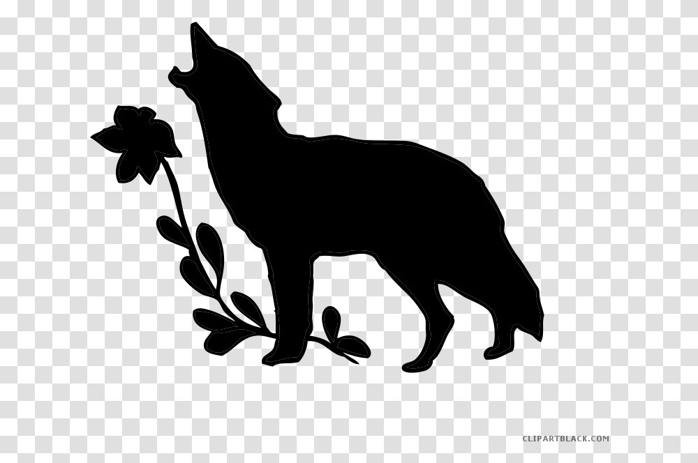 Animal Free Black White Images Clipartblack Wolf Silhouette, Gray, World Of Warcraft Transparent Png