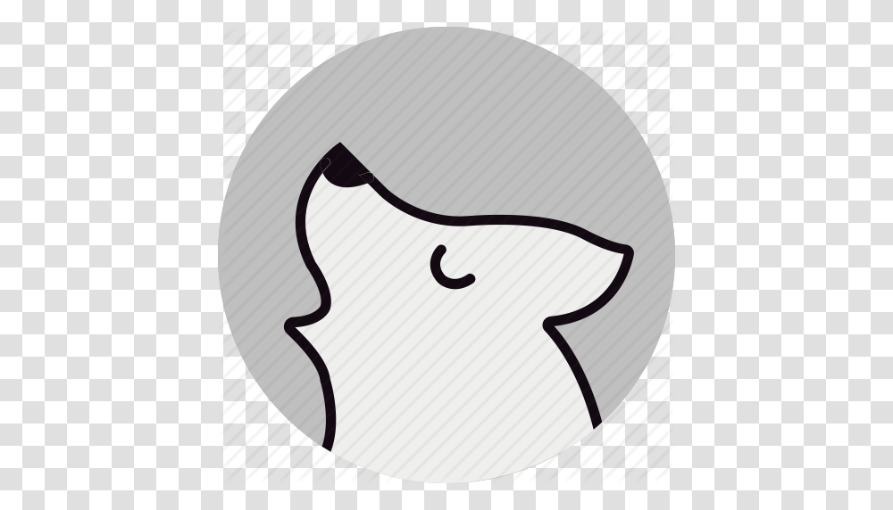 Animal Halloween Howling Scary White Wolf Wolf Icon, Label, Outdoors, Antelope Transparent Png