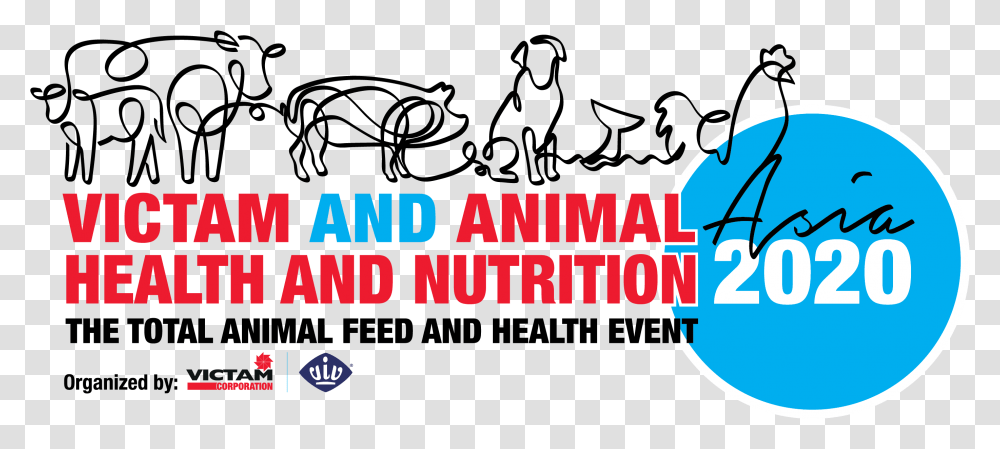 Animal Health And Nutrition Asia 2020 Victam And Animal Health And Nutrition Asia 2020, Text, Symbol, Logo, Word Transparent Png