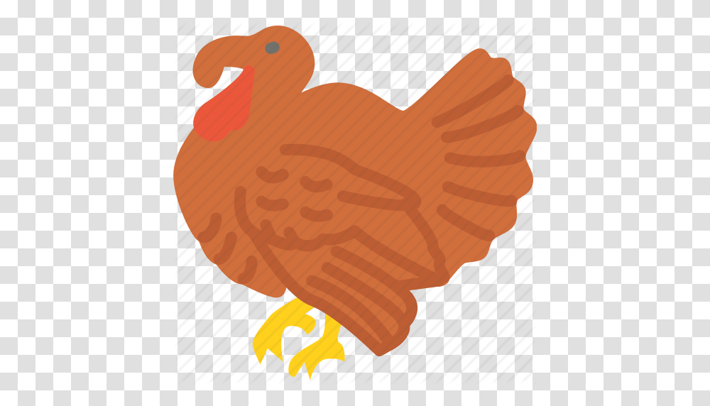 Animal Holidays Meat Thanksgiving Turkey Icon, Fowl, Bird, Poultry, Hen Transparent Png