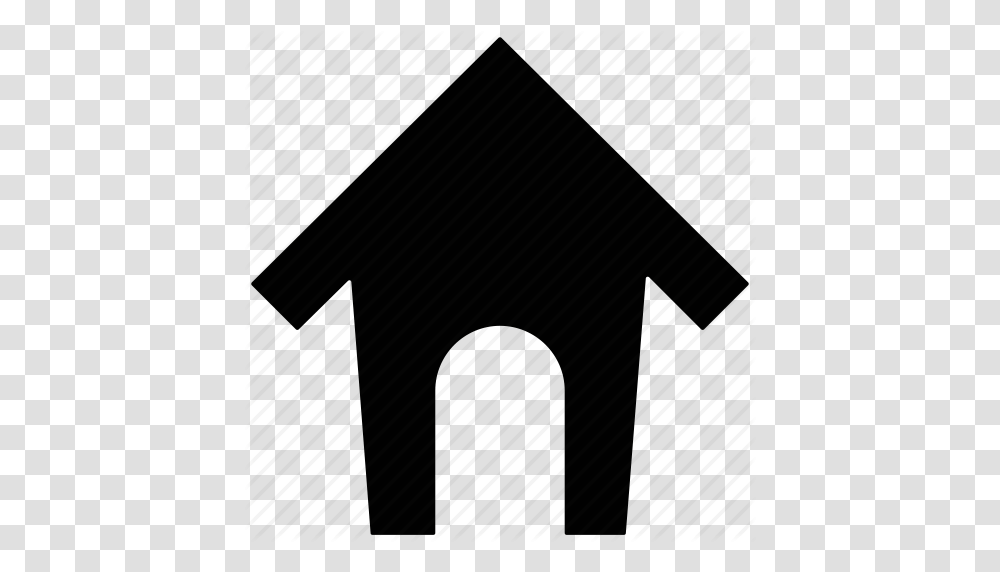 Animal House Dog Home Dog House Pet Home Pet House Icon, Silhouette, Building, Housing, Den Transparent Png