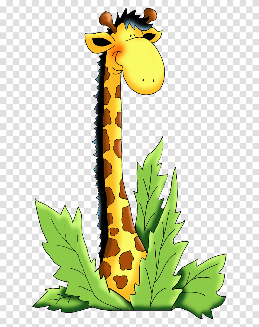 Animal In Jungle Clipart, Plant, Number Transparent Png