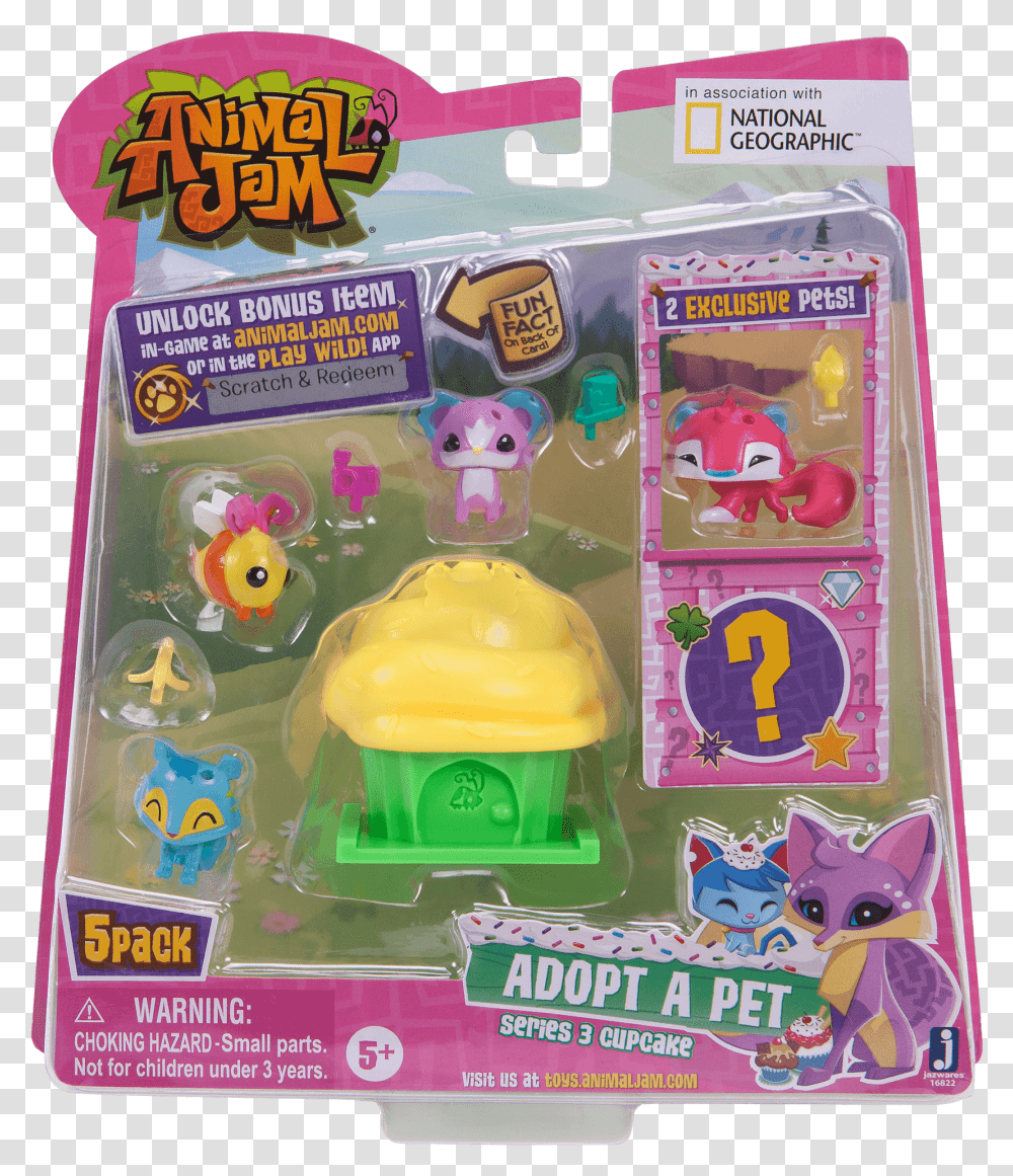 Animal Jam Adopt A Pet Multipack Walmartcom Animal Jam Adopt A Pet Toy, Helmet, Clothing, Apparel, Figurine Transparent Png