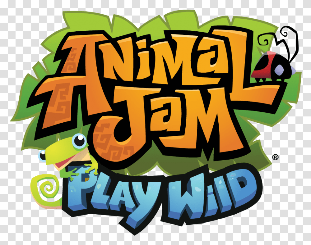 Animal Jam Animal Jam Play Wild Logo, Word, Dynamite, Crowd Transparent Png