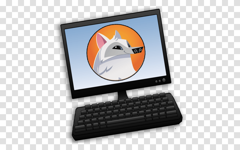 Animal Jam App Logo Office Equipment, Pc, Computer, Electronics, Computer Keyboard Transparent Png