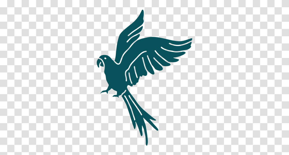 Animal Parrot Bird Flying & Svg Vector File Automotive Decal, Logo, Symbol, Trademark, Jay Transparent Png