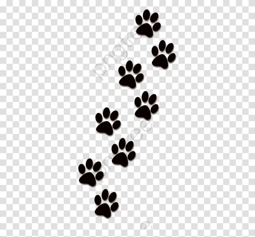 Animal Paw Prints Free Images - Paw Print Clip Art, Footprint Transparent Png
