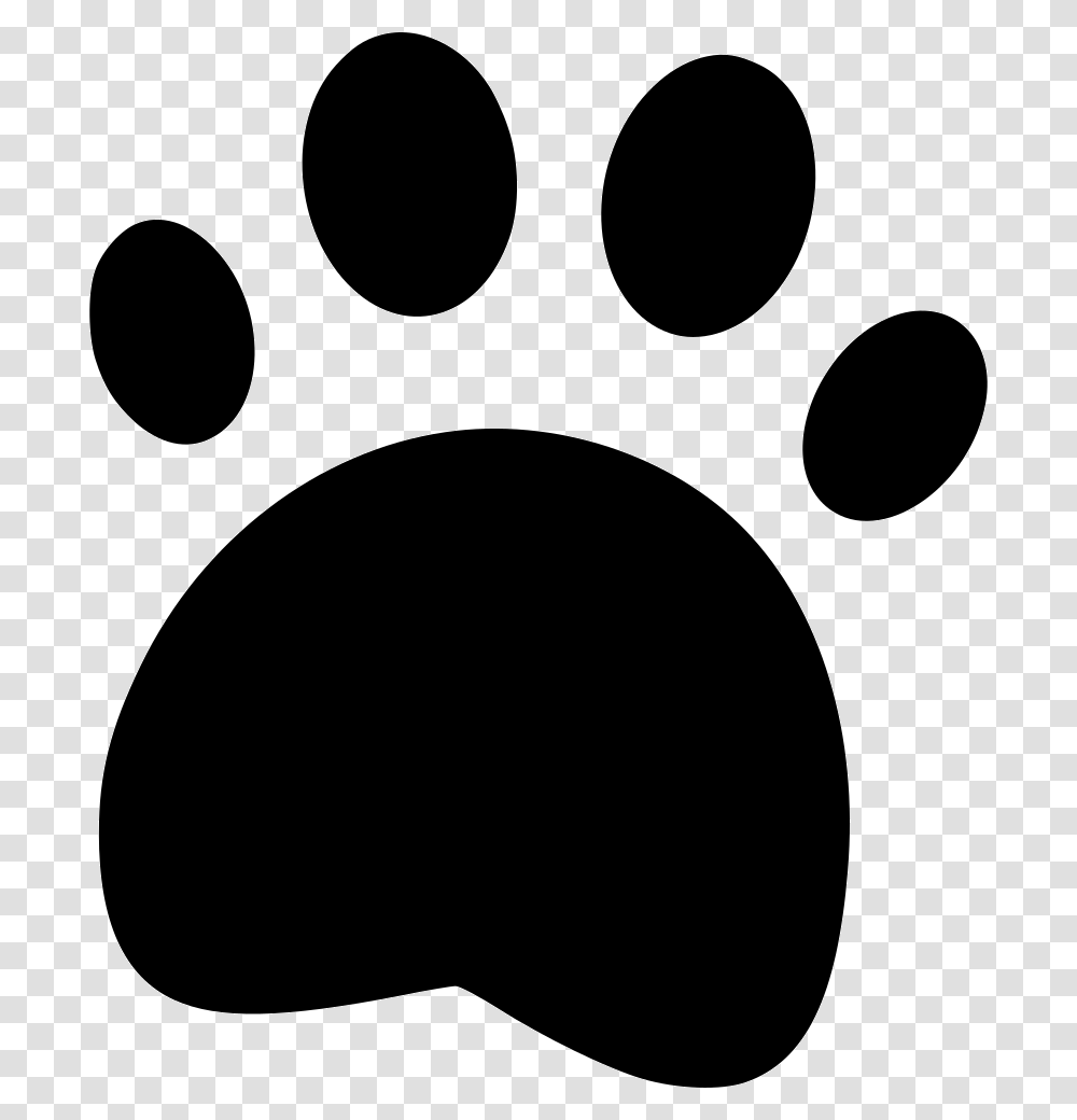 Animal Print Circle, Footprint Transparent Png