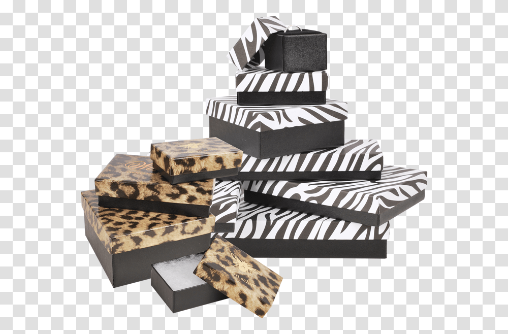 Animal Print Jewelry Boxes Animal Print Box, Wedding Cake, Dessert, Food, Rock Transparent Png