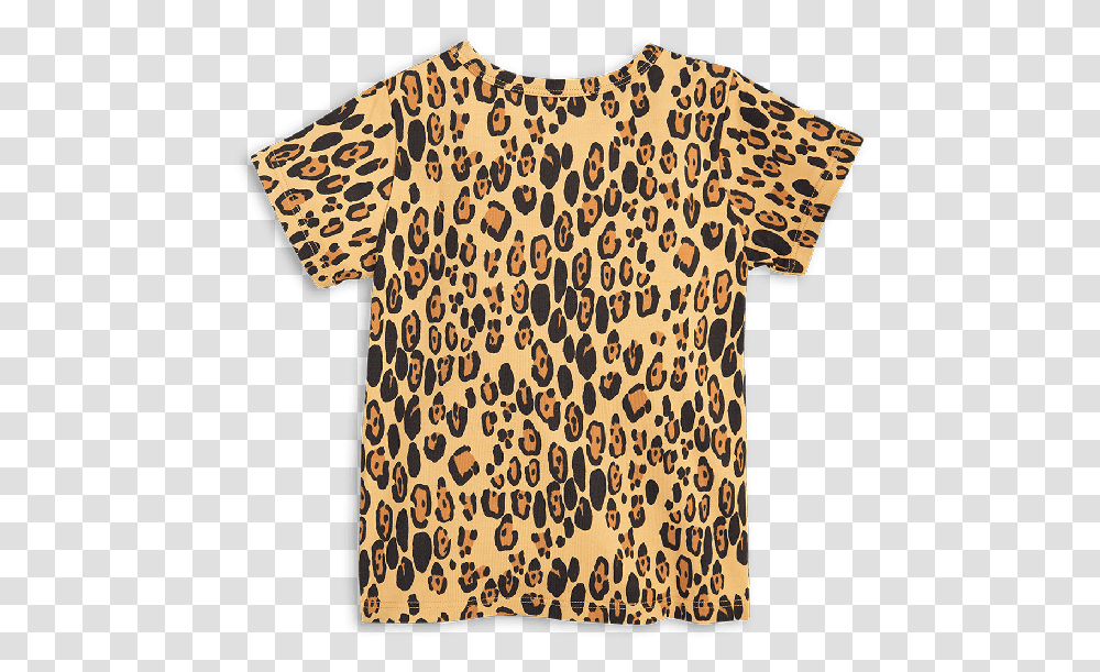 Animal Print T Shirt Mini Rodini Basic Leopard Tank Top, Pattern, Apparel, Face Transparent Png