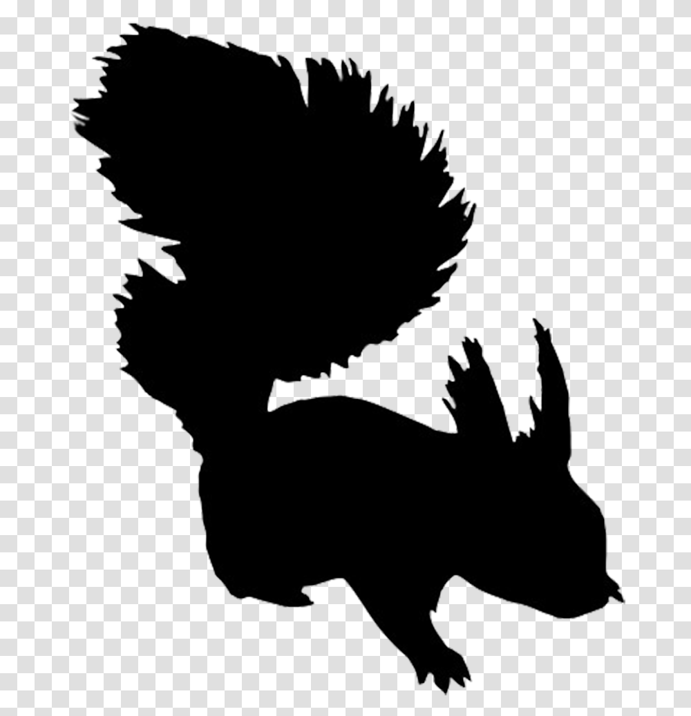 Animal Silhouette Silhouette Clip Art Clipart Woodland Animals Black And White, Stencil, Person, People, Mammal Transparent Png