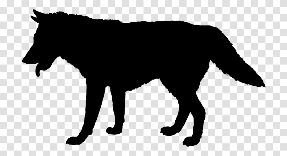 Animal Silhouette Silhouette Clip Art Silhouette Animal Wolf, Mammal, Wildlife, Panther, Coyote Transparent Png