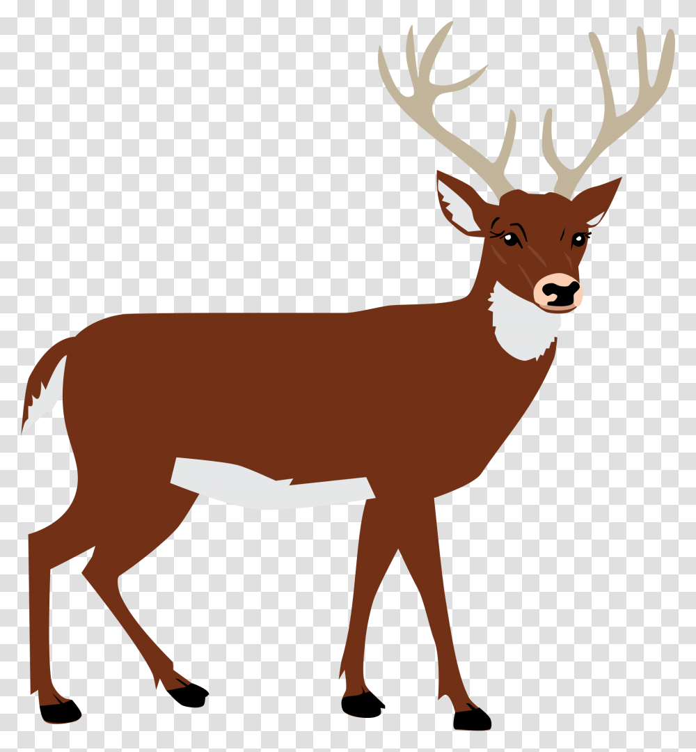 Animal Vector Vectorpng Images Deer Silhouette Background, Wildlife, Antelope, Mammal, Horse Transparent Png