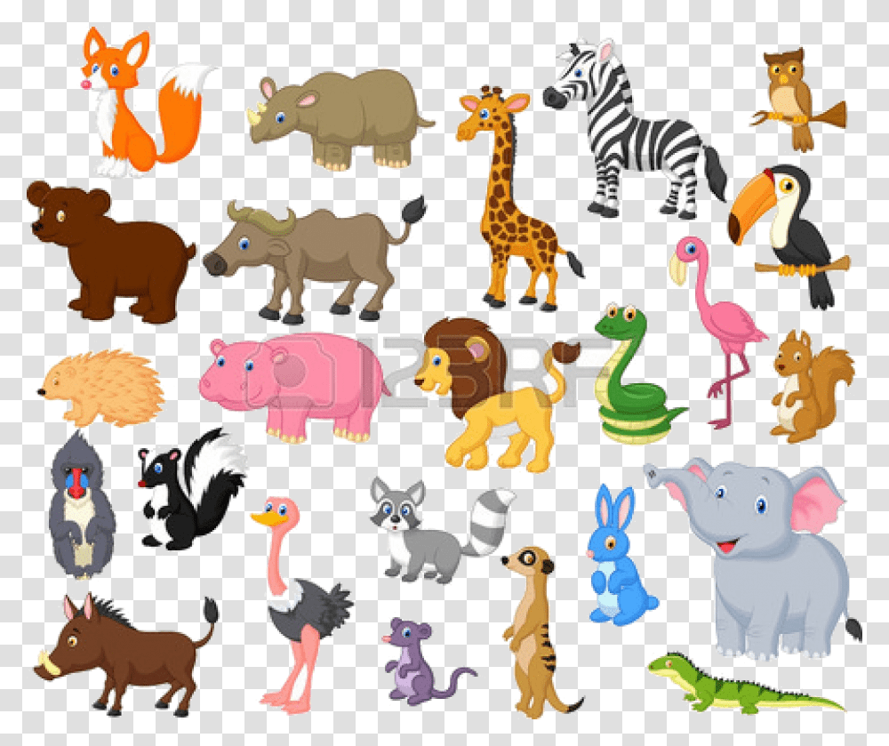 Animal Wild Animals Clipart Free Cliparts Images On Wild Animals Clipart, Jigsaw Puzzle, Game, Giraffe, Mammal Transparent Png
