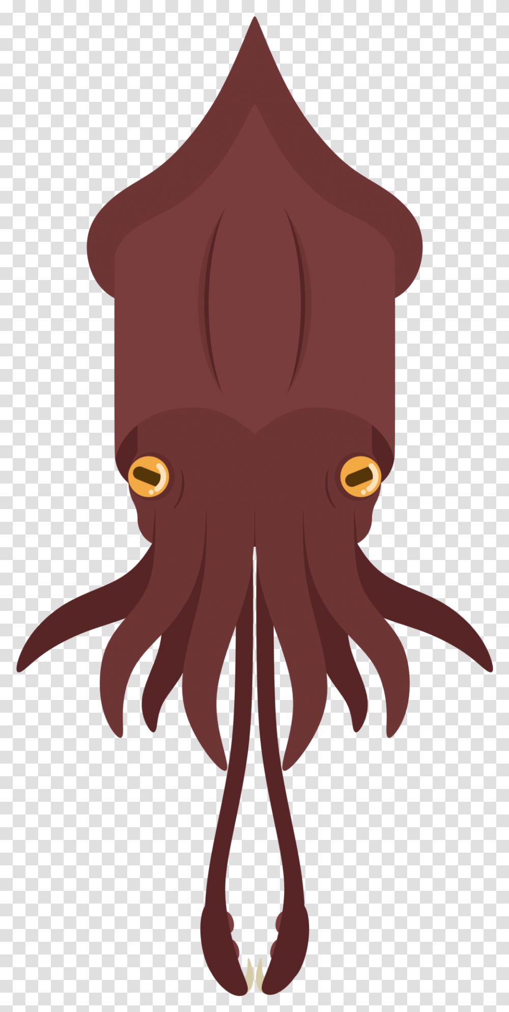 Animalanimal Colossal Squid Cartoon, Sea Life, Seafood Transparent Png