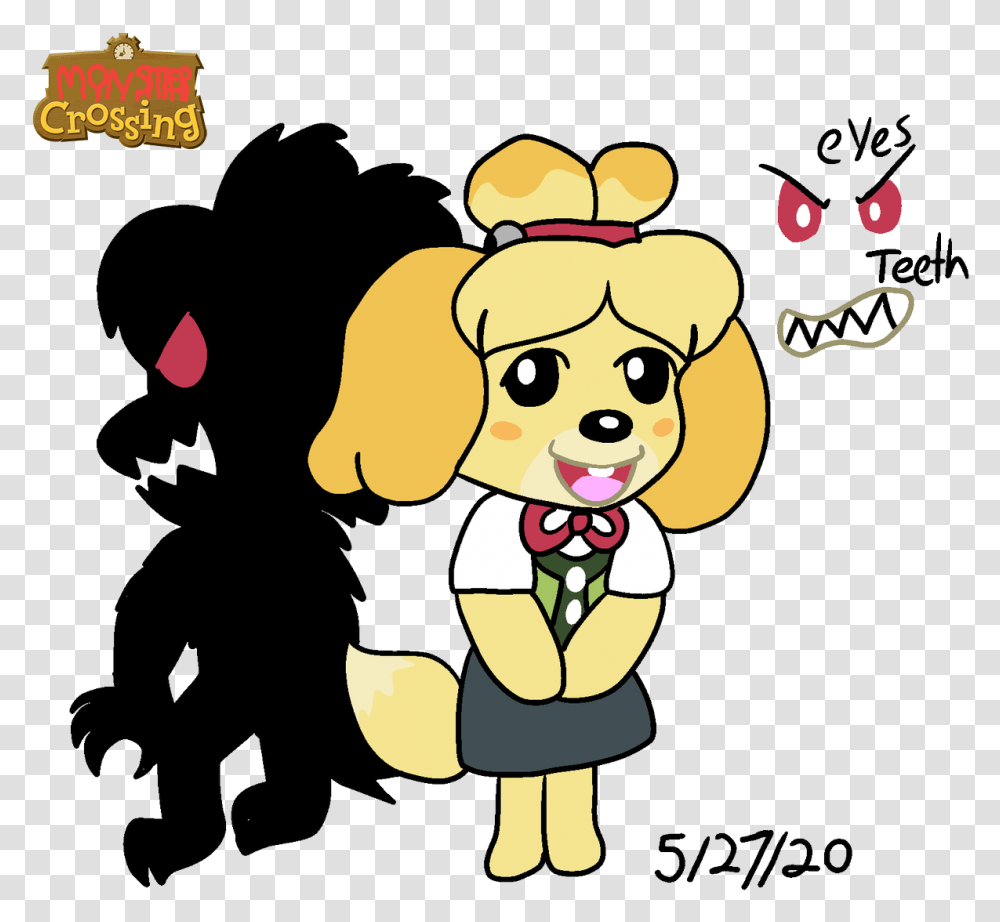 Animalcrossing Isabelle Animal Crossing Monster, Graphics, Art, Poster, Advertisement Transparent Png