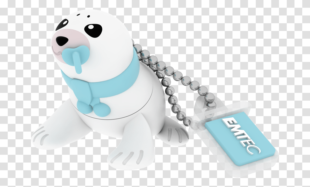 Animalitos Family Baby Seal 34 Closed Emtec Baby Seal 16 Gb Usb, Toy, Accessories, Accessory, Jewelry Transparent Png