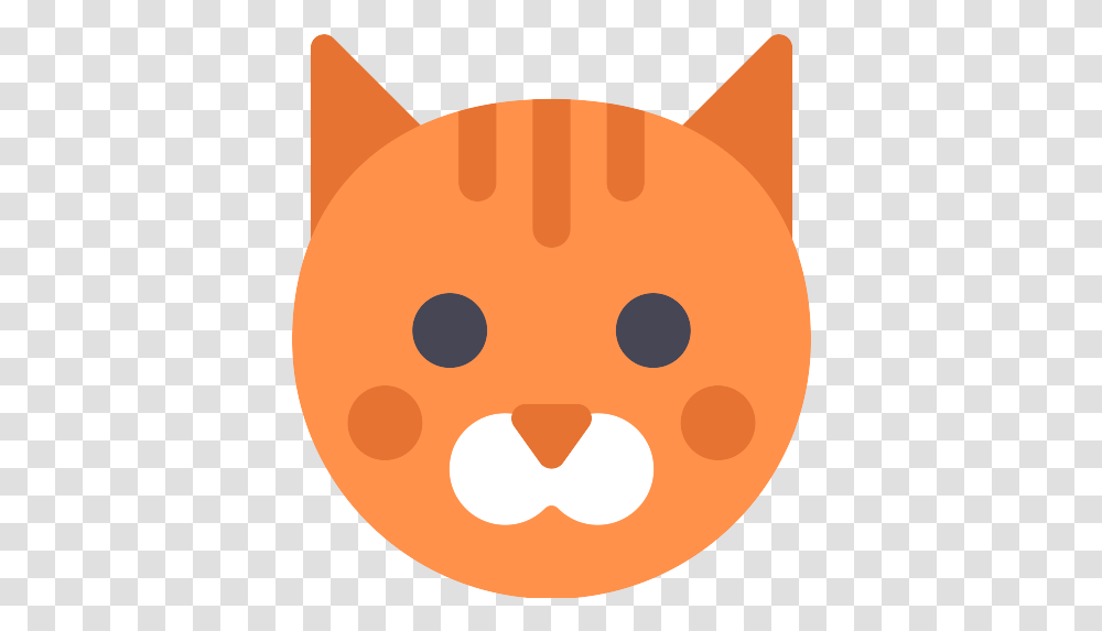 Animals 19 Icons And Graphics Repo Free Icons Orange Cat Icon, Plant, Clothing, Food, Pumpkin Transparent Png