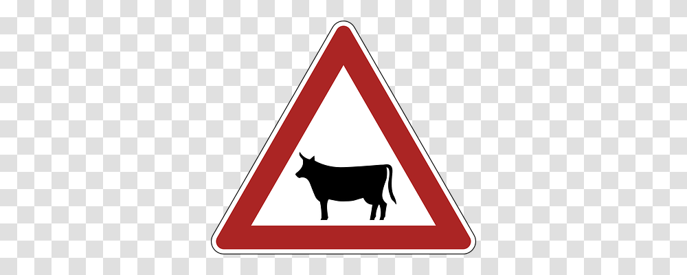 Animals Transport, Road Sign, Triangle Transparent Png