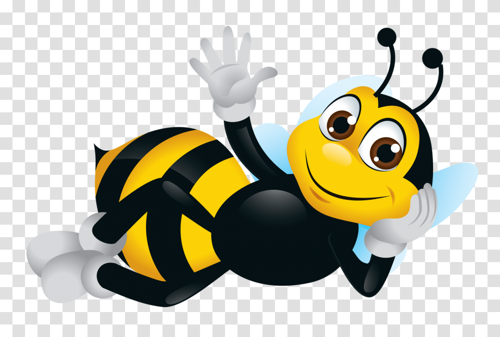 Animals Bee Bee Clipart And Cartoon Bee, Toy, Wasp, Insect, Invertebrate Transparent Png