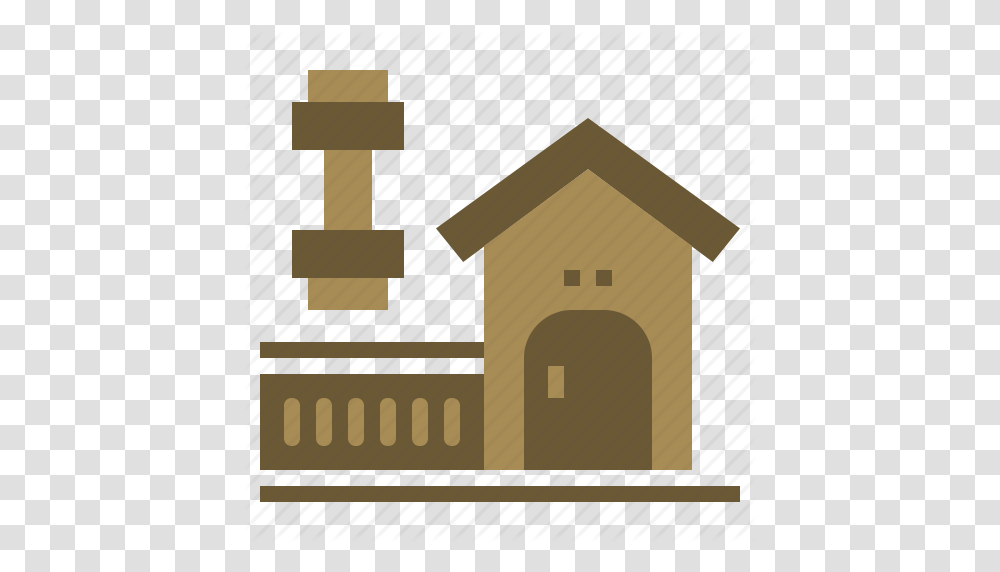 Animals Buildings Dog Doghouse Home House Kennel Icon, Architecture, Outdoors, Cardboard, Housing Transparent Png