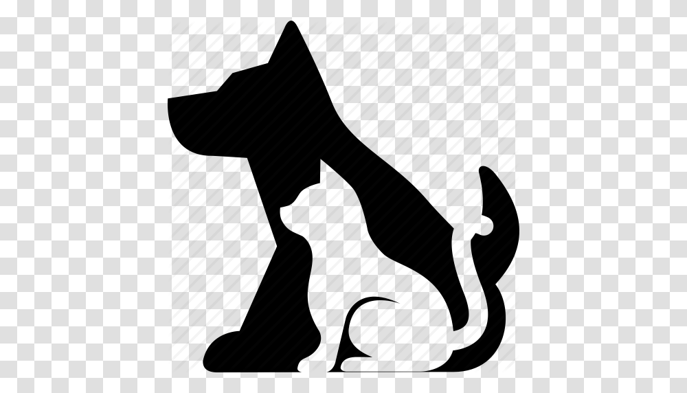 Animals Cat Dog Domestics Pet Pets Icon, Piano, Silhouette, Mammal, Wolf Transparent Png