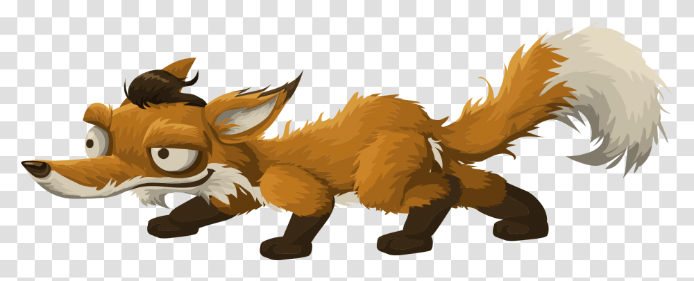 Animals Clipart Image Clever Fox, Mammal, Rodent, Bird, Wildlife Transparent Png