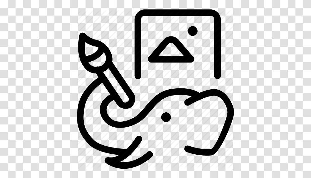 Animals Draw Elephant Mammal Pets Trunk Tusks Icon, Piano, Leisure Activities, Musical Instrument Transparent Png