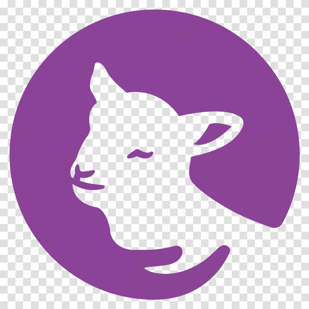Animals Now Review Animal Charity Evaluators Bright Purple Social Media Icon, Mammal, Cat, Pet, Black Cat Transparent Png