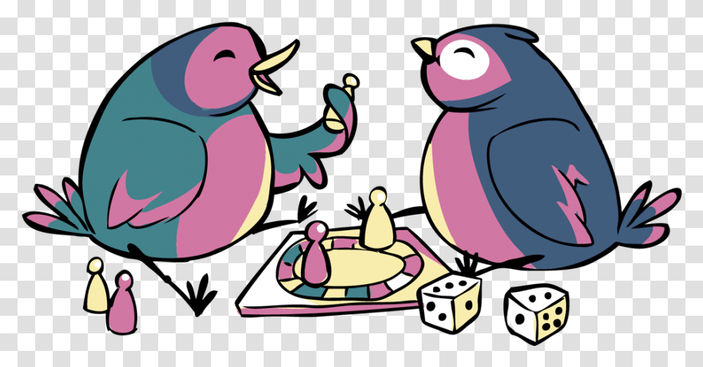 Animals Playing Board Games Clipart, Dice Transparent Png