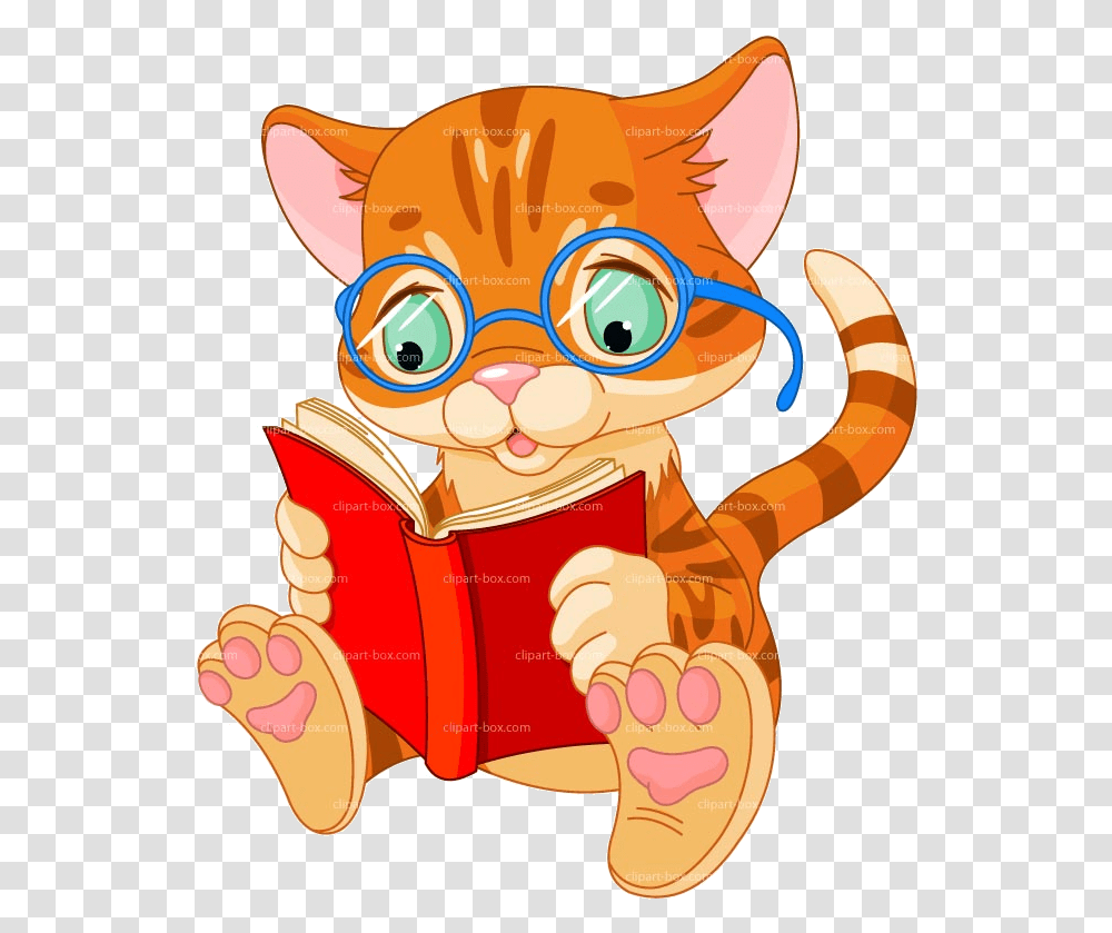 Animals Reading Clipart, Book, Toy Transparent Png
