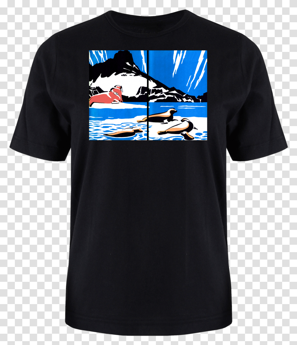 Animals Walrus Seals Storemock T Shirt, Apparel, T-Shirt, Sleeve Transparent Png