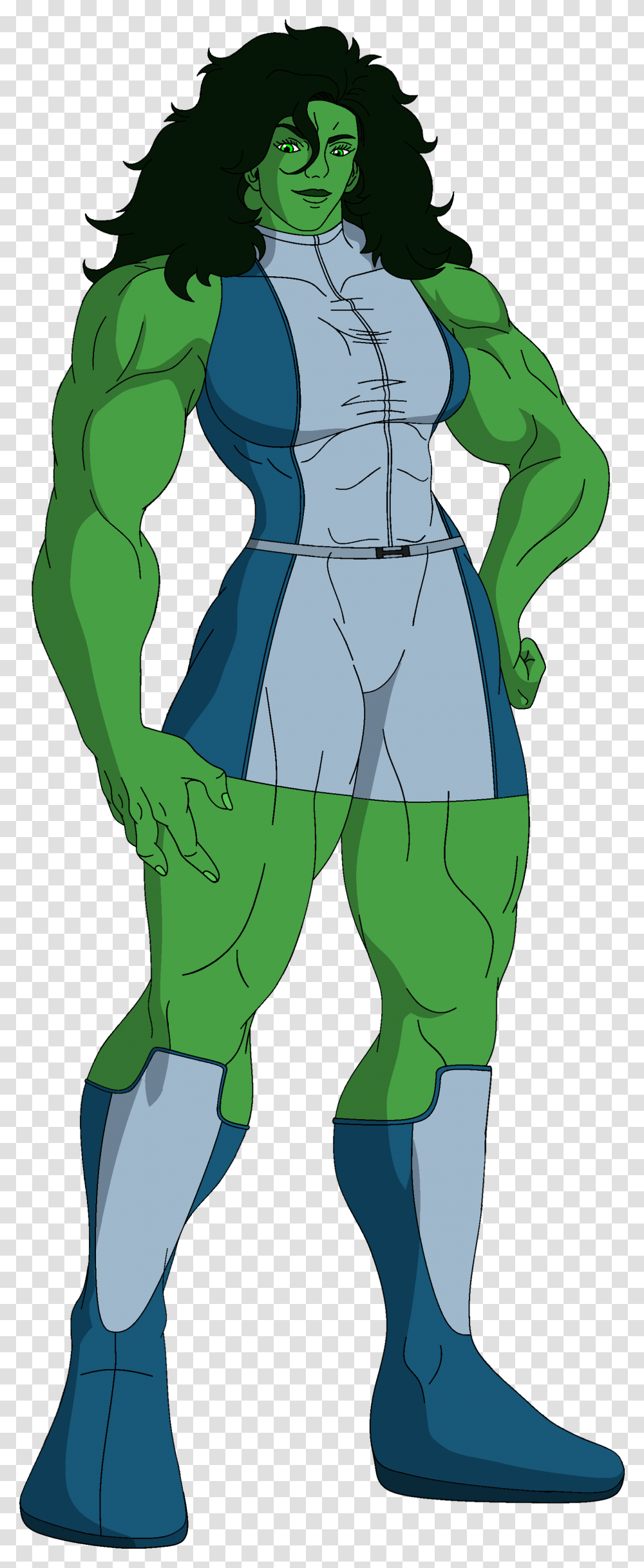 Animate Drawing Hulk Illustration, Green, Person, Costume Transparent Png