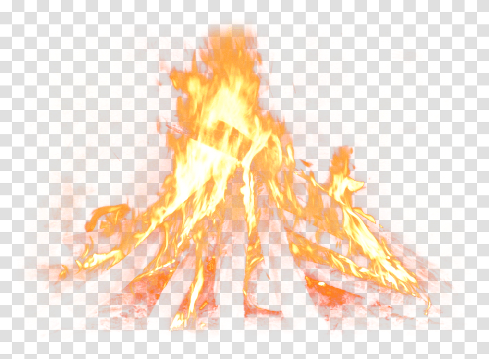 Animate Fire Bg, Bonfire, Flame, Mountain, Outdoors Transparent Png