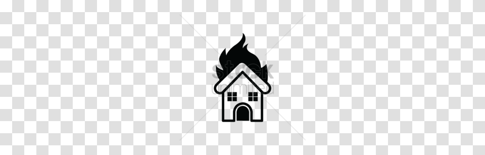 Animated Burning House Clipart, Ninja, Sword, Blade Transparent Png