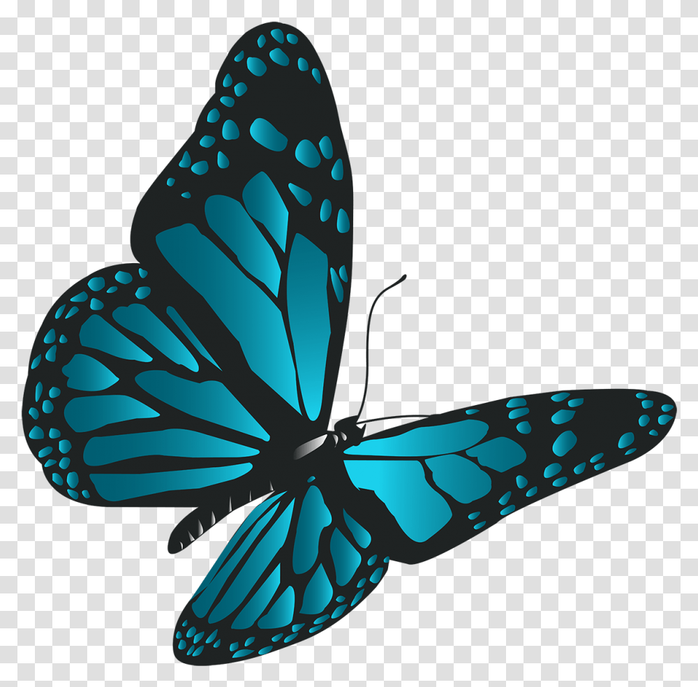 Animated Butterfly Clip Art Blue Flying Butterfly, Insect, Invertebrate, Animal, Baseball Cap Transparent Png