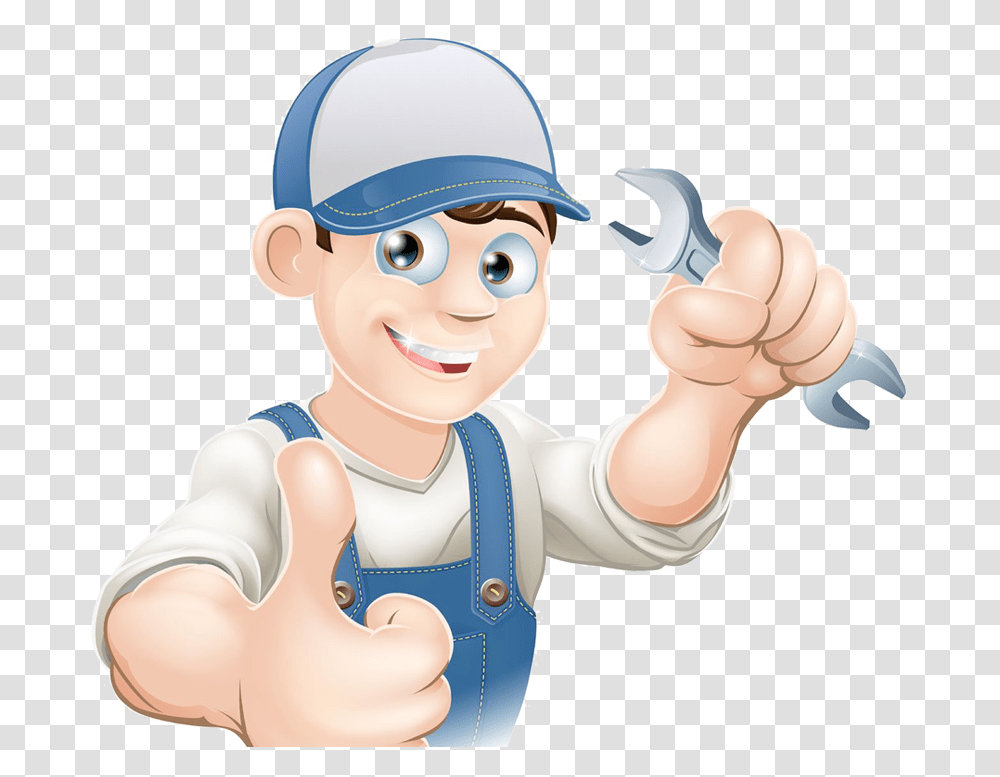 Animated Car Plombier General, Person, Hand, Cap, Hat Transparent Png