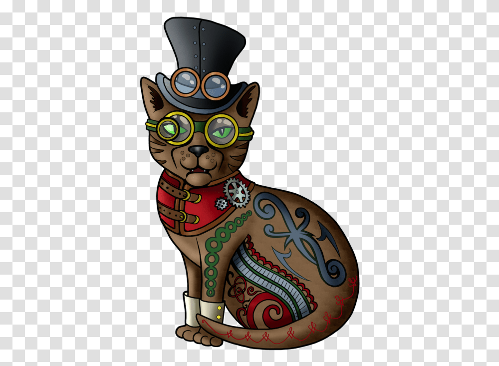 Animated Catbot Mkiii Cartoon Steam Punk Cats, Skin, Egyptian Cat, Pet, Mammal Transparent Png