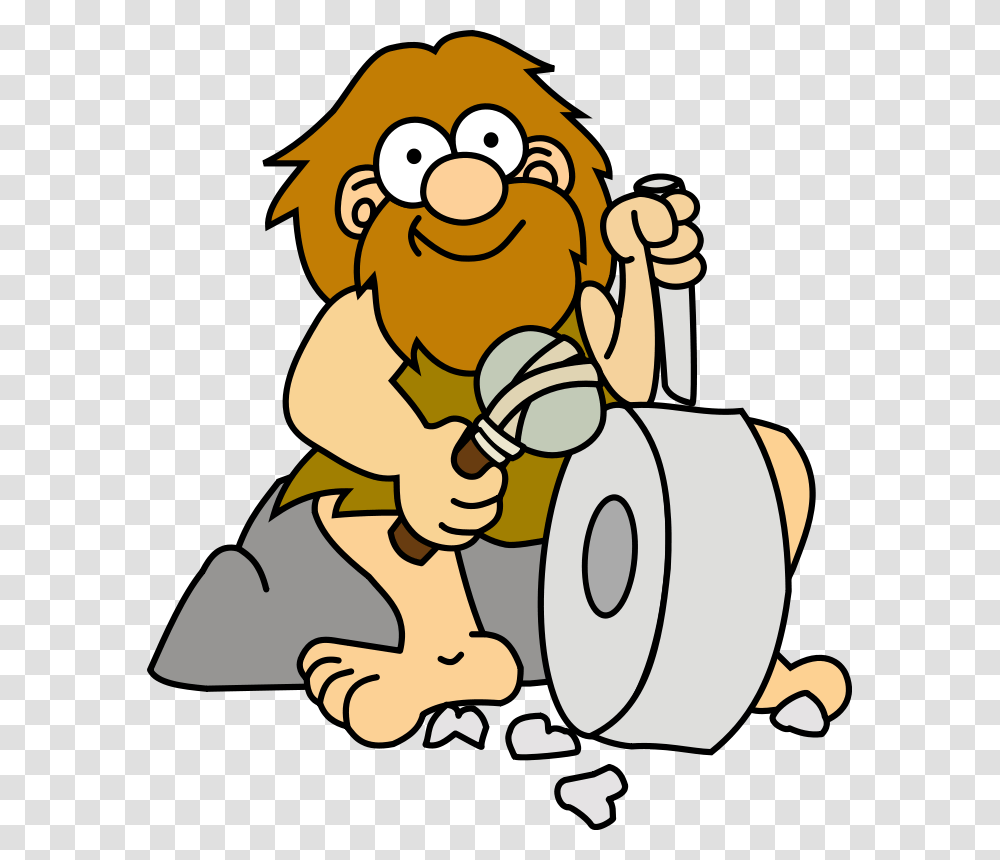 Animated Caveman Clipart Collection, Gong, Musical Instrument, Musician, Word Transparent Png