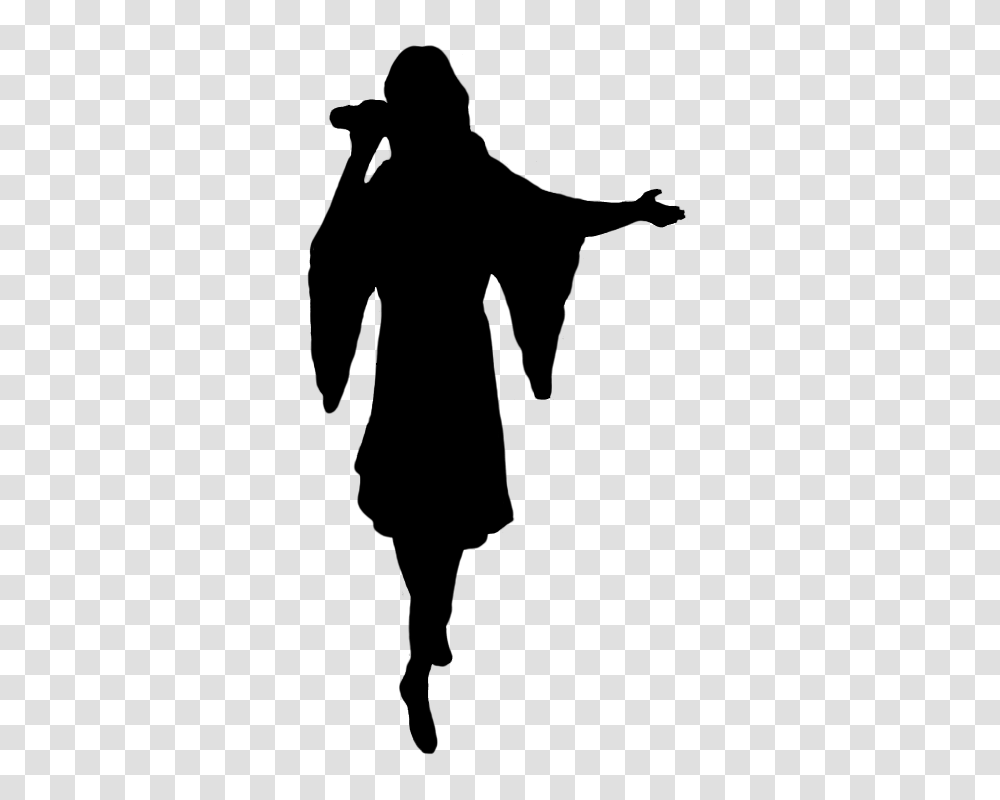 Animated Choir Clip Art, Silhouette, Person, Human, People Transparent Png