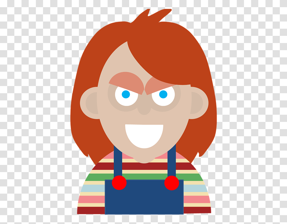 Animated Chucky Gif Chucky Illustration, Face, Outdoors, Head, Poster Transparent Png