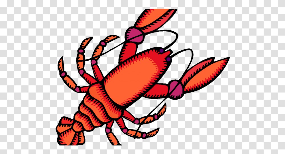 Animated Crawfish, Seafood, Crab, Sea Life, Animal Transparent Png