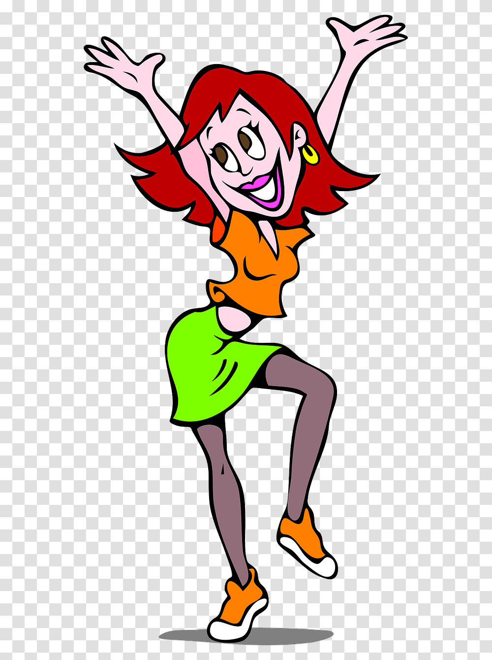 Animated Dancing, Performer, Person Transparent Png